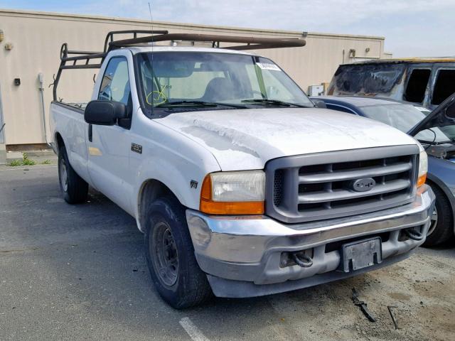 1FTNF20L61EC52494 - 2001 FORD F250 SUPER WHITE photo 1