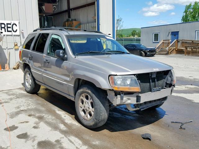 1J4GW58S0XC669386 - 1999 JEEP GRAND CHER SILVER photo 1