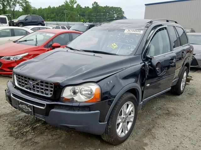 YV4CZ852661258258 - 2006 VOLVO XC90 V8 BLACK photo 2