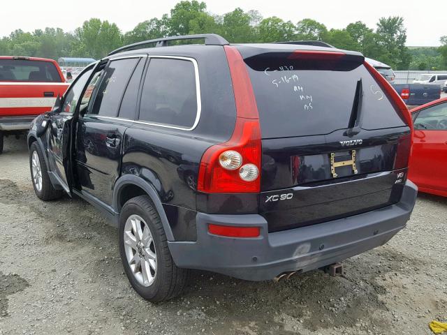 YV4CZ852661258258 - 2006 VOLVO XC90 V8 BLACK photo 3