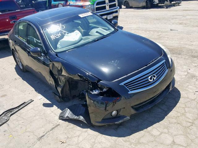 JN1CV6AP7CM629008 - 2012 INFINITI G37 BASE BLACK photo 1