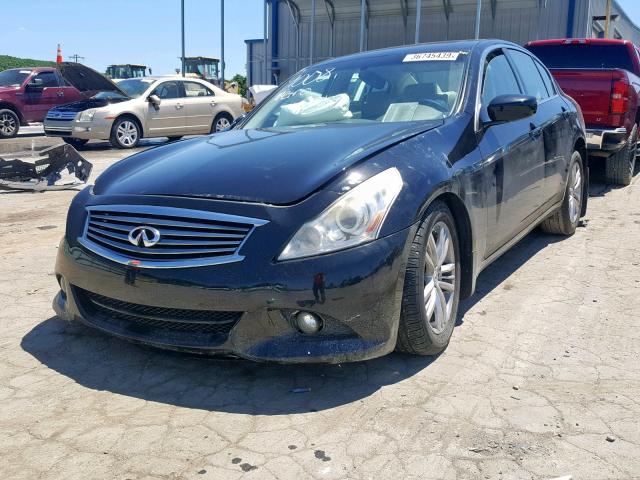 JN1CV6AP7CM629008 - 2012 INFINITI G37 BASE BLACK photo 2