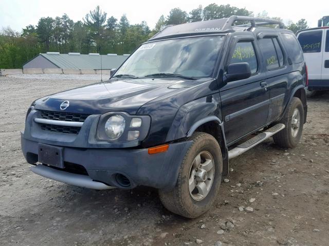 5N1ED28Y14C666171 - 2004 NISSAN XTERRA XE BLACK photo 2