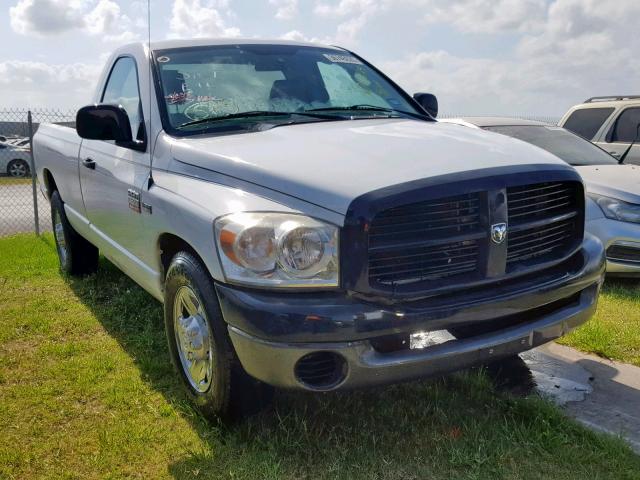 3D7KR26T79G511554 - 2009 DODGE RAM 2500 WHITE photo 1