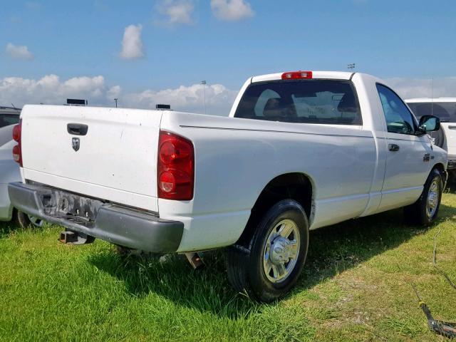 3D7KR26T79G511554 - 2009 DODGE RAM 2500 WHITE photo 4