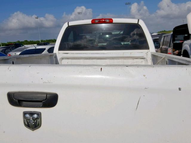 3D7KR26T79G511554 - 2009 DODGE RAM 2500 WHITE photo 6