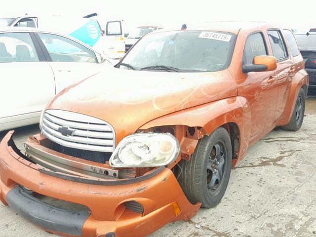 3GNDA23DX8S622254 - 2008 CHEVROLET HHR LT ORANGE photo 2