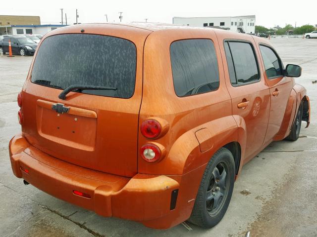 3GNDA23DX8S622254 - 2008 CHEVROLET HHR LT ORANGE photo 4