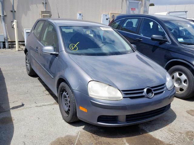 WVWBS71K37W093289 - 2007 VOLKSWAGEN RABBIT GRAY photo 1