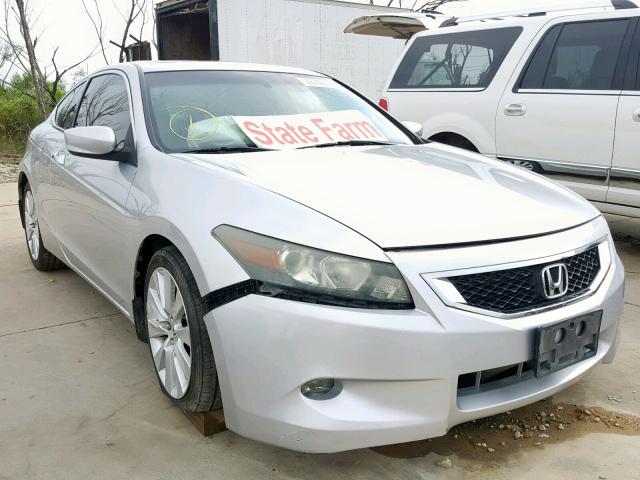 1HGCS22858A006129 - 2008 HONDA ACCORD EXL SILVER photo 1