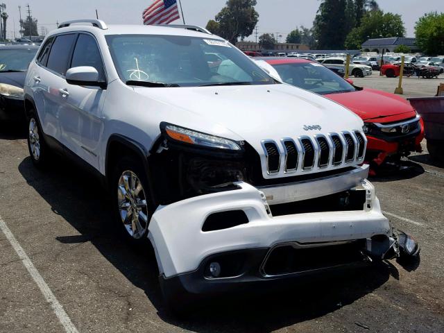 1C4PJMDB2GW170592 - 2016 JEEP CHEROKEE L WHITE photo 1