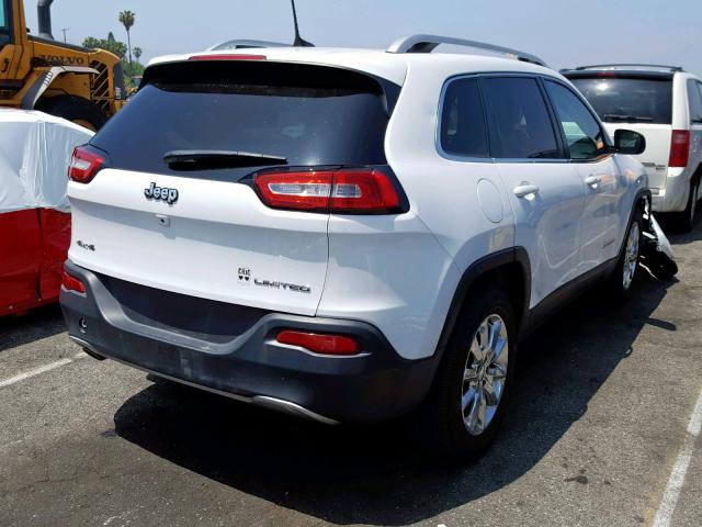 1C4PJMDB2GW170592 - 2016 JEEP CHEROKEE L WHITE photo 4