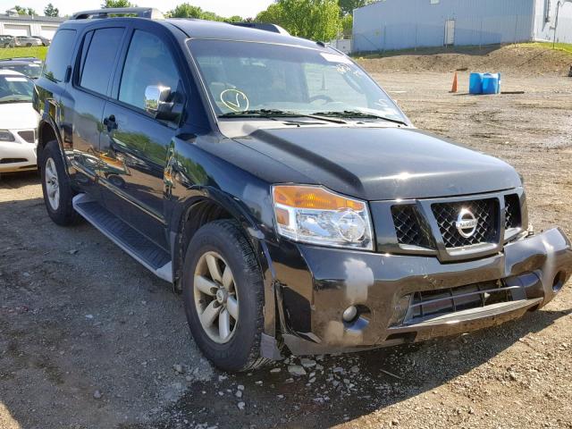 5N1AA0NC9AN621256 - 2010 NISSAN ARMADA SE BLACK photo 1