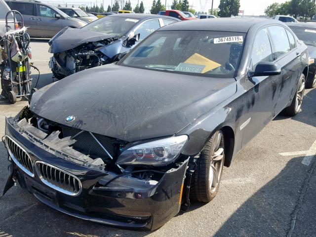 WBAYE4C52FD947462 - 2015 BMW 740 LI BLACK photo 2