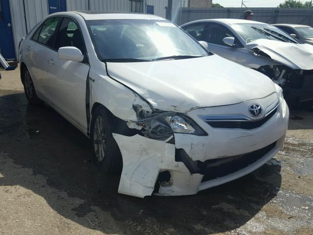 4T1BB3EK8BU143915 - 2011 TOYOTA CAMRY HYBR WHITE photo 1