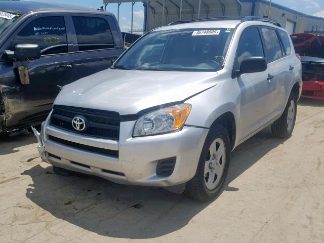 2T3ZF4DVXBW076102 - 2011 TOYOTA RAV4 SILVER photo 2