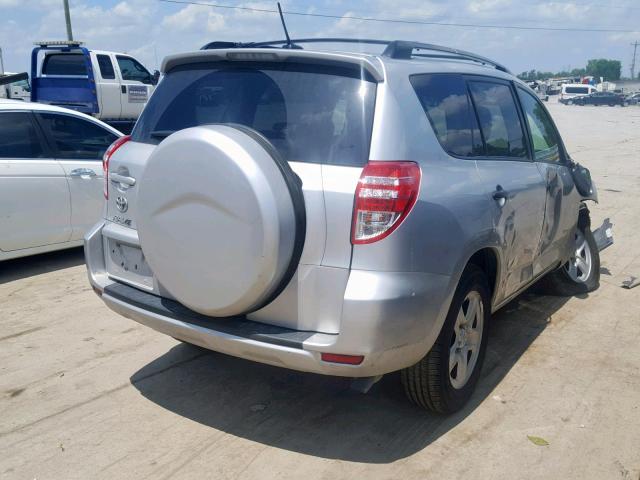 2T3ZF4DVXBW076102 - 2011 TOYOTA RAV4 SILVER photo 4