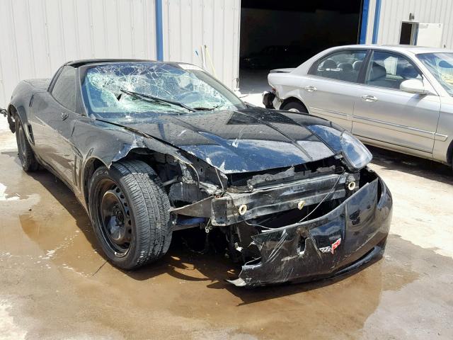 1G1YW2DW7B5100381 - 2011 CHEVROLET CORVETTE G BLACK photo 1