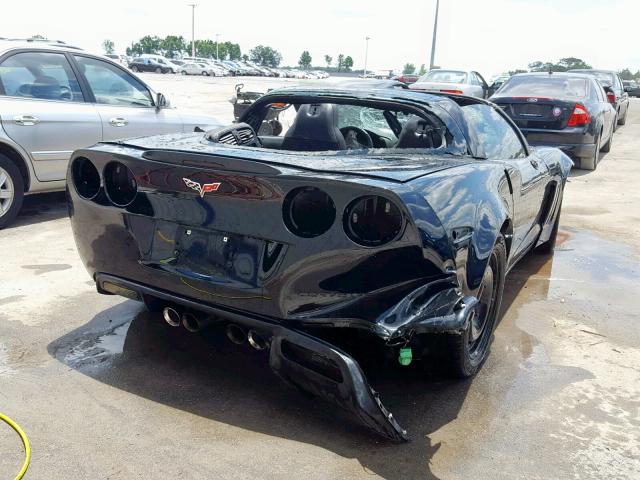 1G1YW2DW7B5100381 - 2011 CHEVROLET CORVETTE G BLACK photo 4