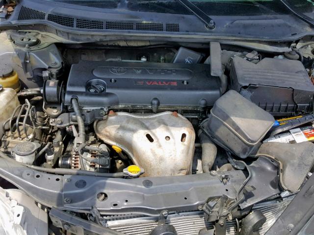 4T1BE46K37U728257 - 2007 TOYOTA CAMRY NEW GRAY photo 7