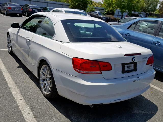 WBAWR335X9P460180 - 2009 BMW 328 I SULE WHITE photo 3