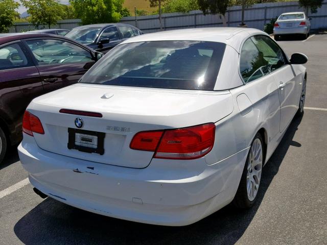 WBAWR335X9P460180 - 2009 BMW 328 I SULE WHITE photo 4