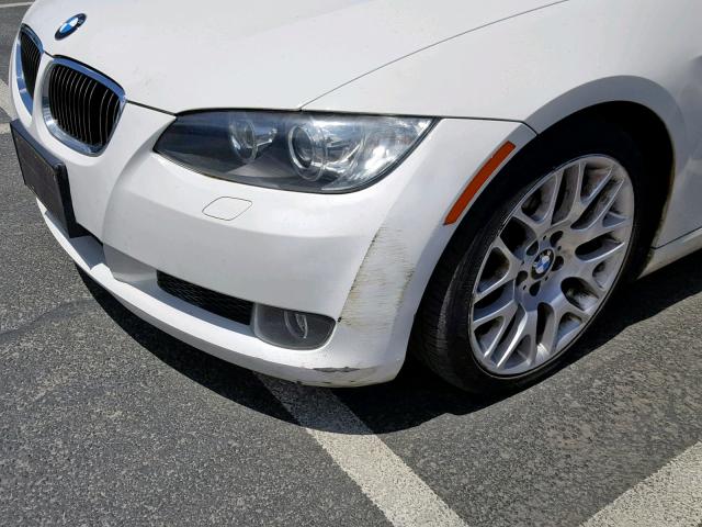 WBAWR335X9P460180 - 2009 BMW 328 I SULE WHITE photo 9