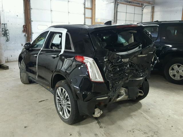 1GYKNERS6HZ240635 - 2017 CADILLAC XT5 PREMIU BLACK photo 3