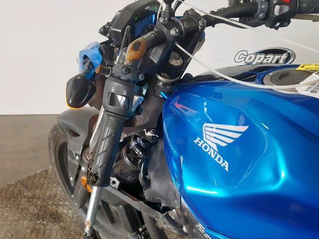 MLHPC4502J5500006 - 2018 HONDA CB500 FA - BLUE photo 9