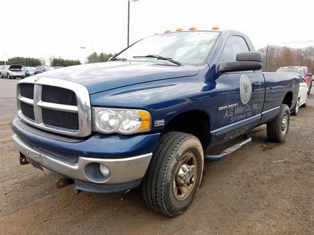 3D7KU26D14G195651 - 2004 DODGE RAM 2500 ST  photo 2