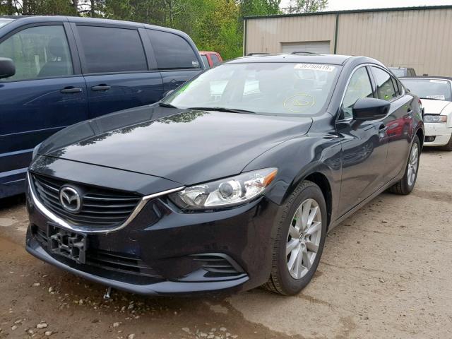 JM1GL1U55H1134400 - 2017 MAZDA 6 SPORT BLACK photo 2