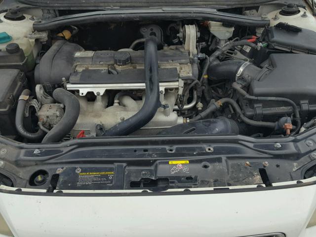 YV1RS592X72637604 - 2007 VOLVO S60 2.5T WHITE photo 7