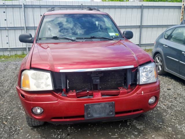 1GKET16S236169759 - 2003 GMC ENVOY XL RED photo 9