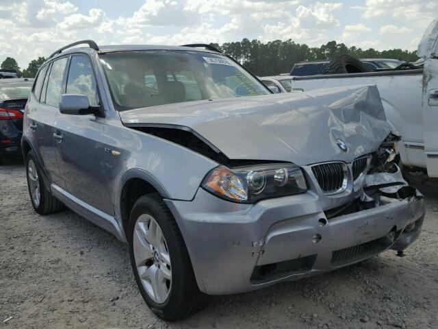 WBXPA93426WD29583 - 2006 BMW X3 3.0I SILVER photo 1