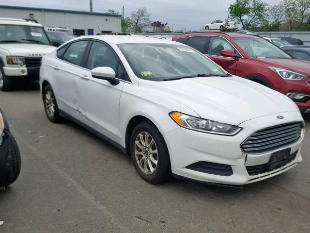 3FA6P0G72FR287266 - 2015 FORD FUSION S YELLOW photo 1