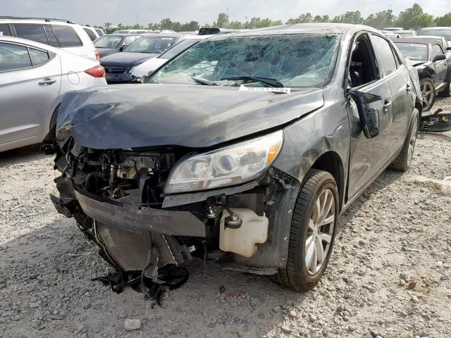 1G11H5SL1EF119836 - 2014 CHEVROLET MALIBU LTZ 黑色 照片 2