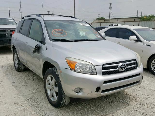 JTMZD31V976046618 - 2007 TOYOTA RAV4 LIMIT SILVER photo 1