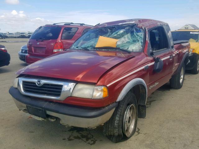 4F4ZR16V8XTM32678 - 1999 MAZDA B3000 CAB RED photo 2