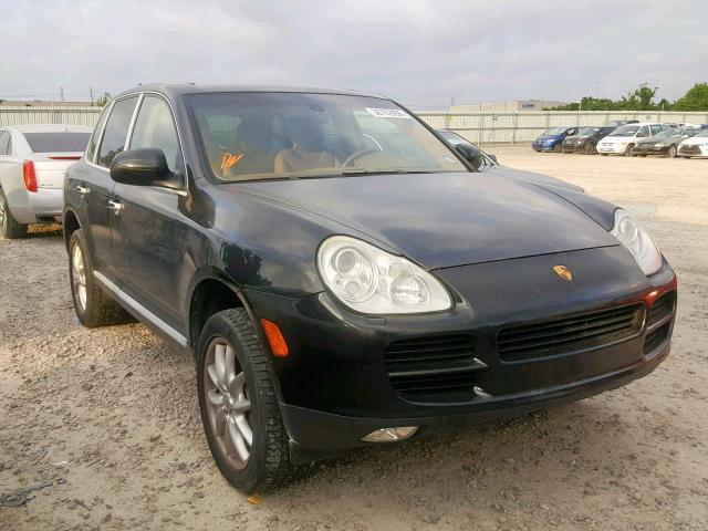 WP1AB29P24LA66353 - 2004 PORSCHE CAYENNE S BLACK photo 1