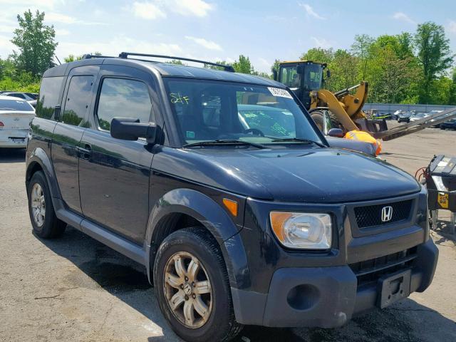 5J6YH28716L005010 - 2006 HONDA ELEMENT EX BLACK photo 1