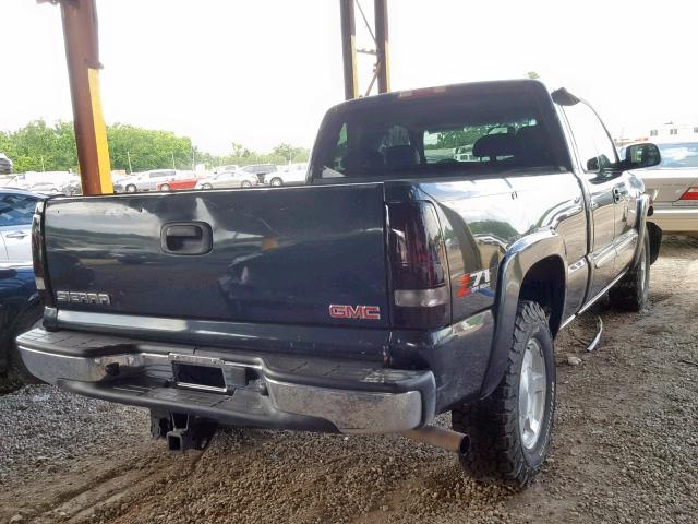 1GTEK19B45E219368 - 2005 GMC NEW SIERRA BLACK photo 4