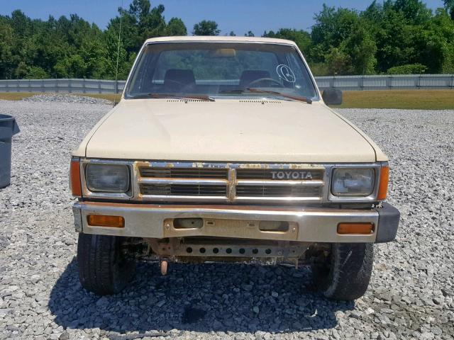 JT4RN63RXH5029381 - 1987 TOYOTA PICKUP RN6 YELLOW photo 9