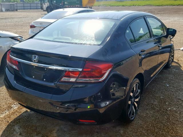 19XFB2F95FE083429 - 2015 HONDA CIVIC EXL BLACK photo 4