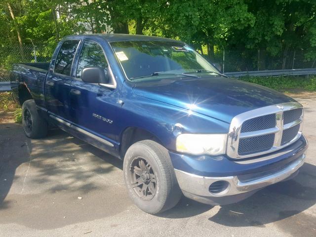 3D7HU18N32G116004 - 2002 DODGE RAM 1500 BLUE photo 1