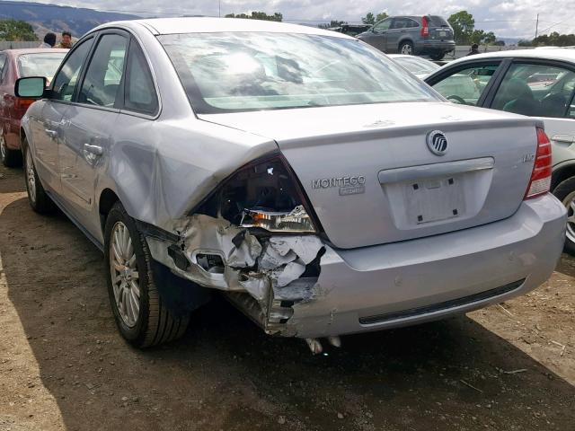 1MEHM43195G625027 - 2005 MERCURY MONTEGO PR ვერცხლისფერი ფოტო 3