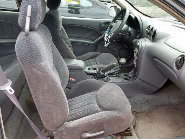 1G2NF12E41M505136 - 2001 PONTIAC GRAND AM S WHITE photo 5