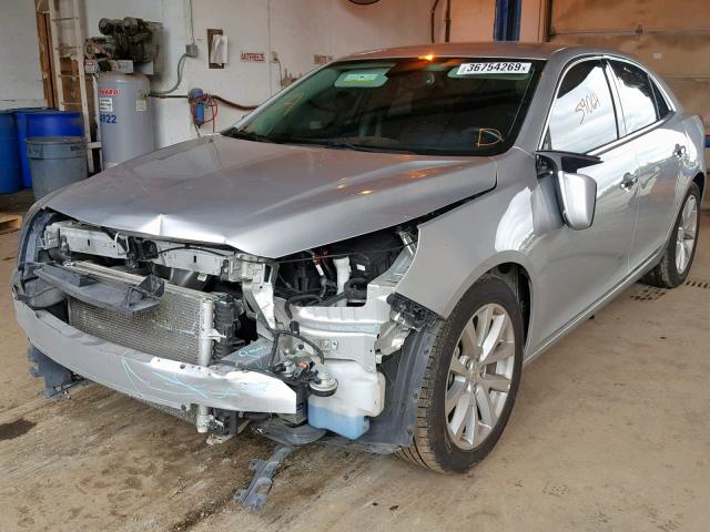 1G11F5SL4FF229464 - 2015 CHEVROLET MALIBU LTZ ვერცხლისფერი ფოტო 2