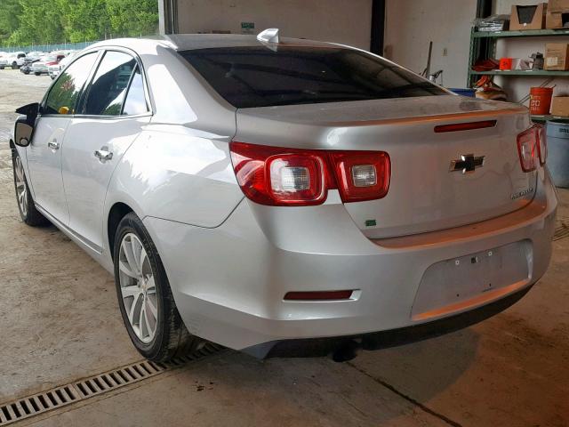 1G11F5SL4FF229464 - 2015 CHEVROLET MALIBU LTZ ვერცხლისფერი ფოტო 3