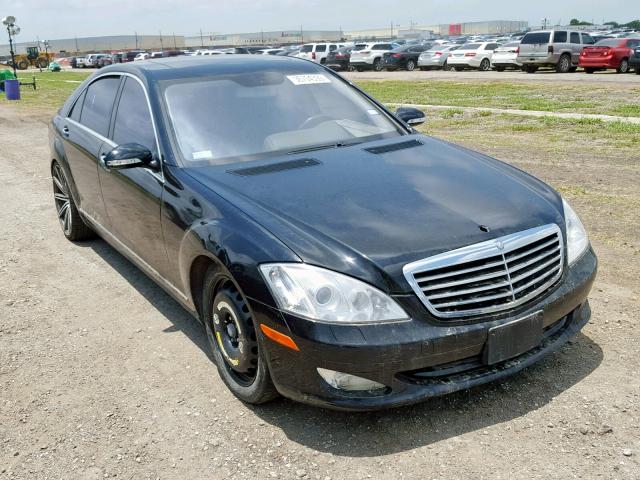 WDDNG71X27A060880 - 2007 MERCEDES-BENZ S 550 BLACK photo 1