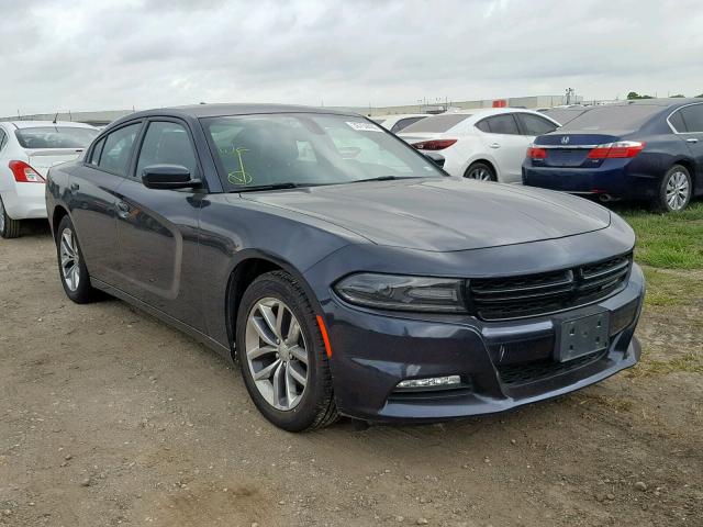 2C3CDXHG8GH210528 - 2016 DODGE CHARGER SX BLACK photo 1